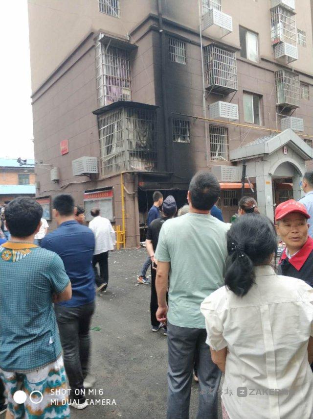 南昌新建區(qū)一小區(qū)煤氣罐爆炸， 4 人受傷
